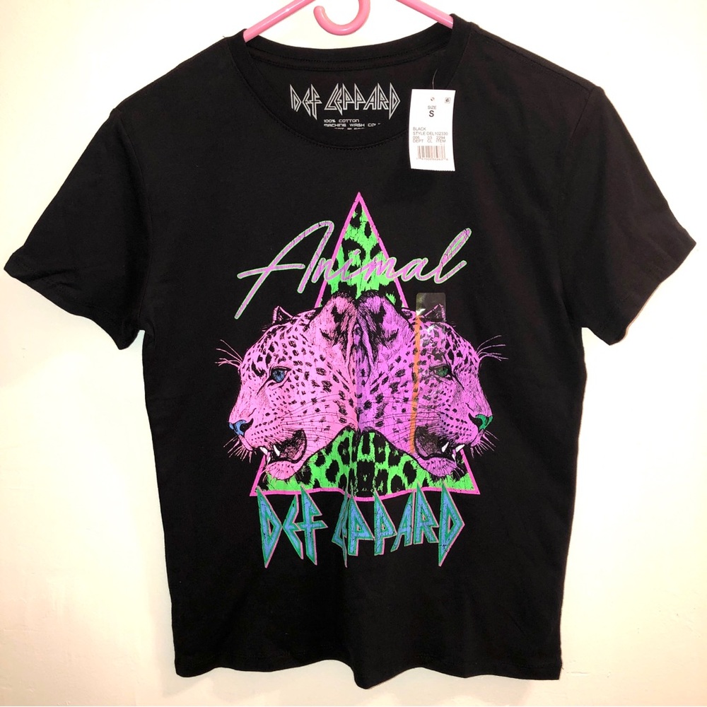 Def Leppard graphic tee (S)